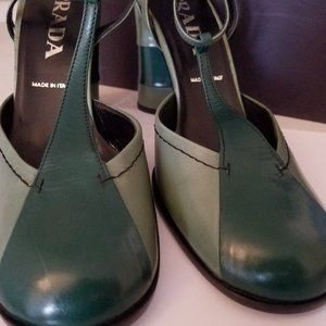 Prada Vintage T-strap Pumps
